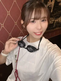 水泳帽は必須なのよ😏