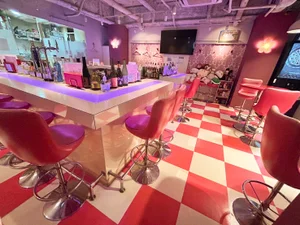 ♡ピンクのかわいい店内♡