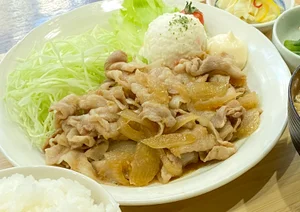 生姜焼き定食