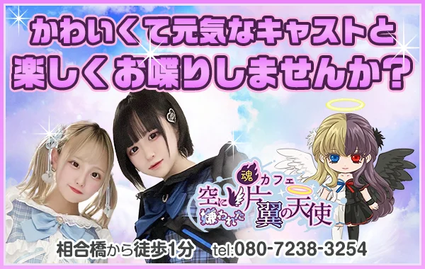 魂カフェ 空に嫌われた、片翼の天使のイメージ
