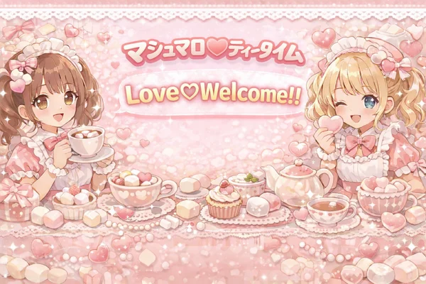 マシュマロ♡ティータイムのイメージ