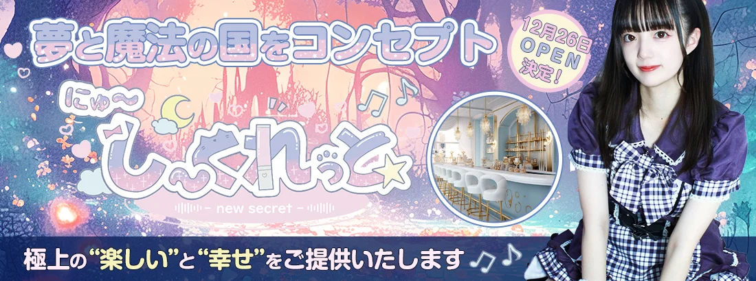 にゅ～し～くれっとのイメージ