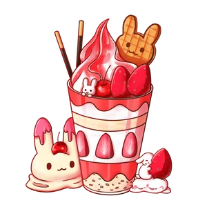 充実のスイーツメニュー🍓