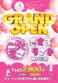 恋するうさぎ本日グランドオープン🐰‼︎