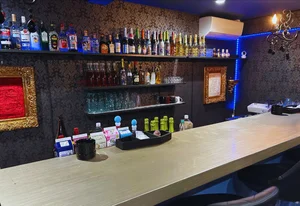 黒で統一されたおしゃれな店内！