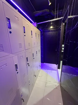 鍵付き個人ロッカー完備