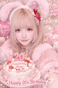 【祝】スタッフ・ももちゃんが20歳の誕生日を迎える🎂🐰